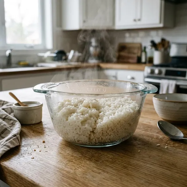 Tiempo del arroz en microondas