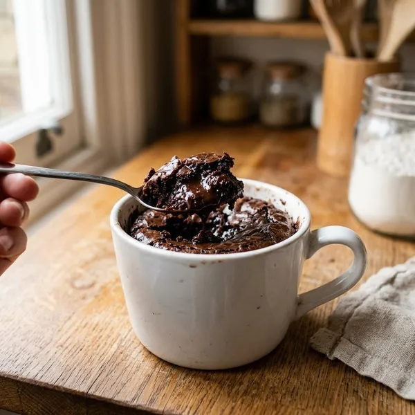 Tiempo del brownie en microondas