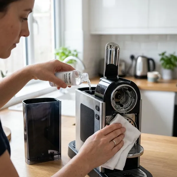 Cómo limpiar una Nespresso por dentro