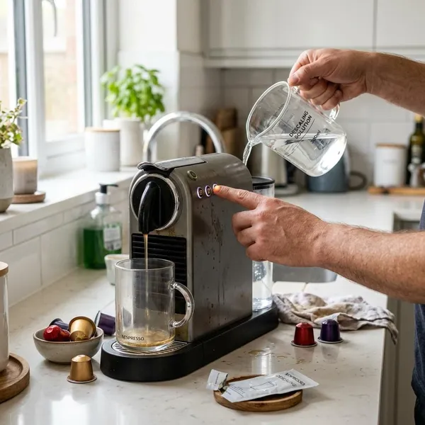Cómo descalcificar una cafetera Nespresso