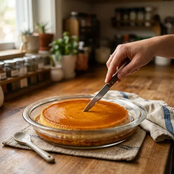 Cómo hacer flan de huevo en microondas paso a paso