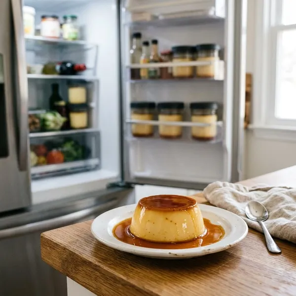 Variantes de flan en microondas