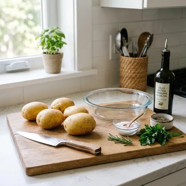 patatas al microondas