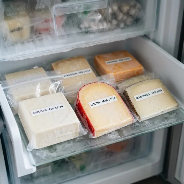 Cómo congelar queso paso a paso