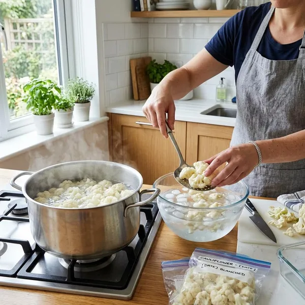 Cómo congelar la coliflor correctamente
