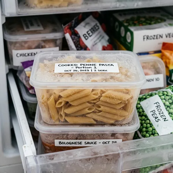 Cuánto dura la pasta cocida congelada